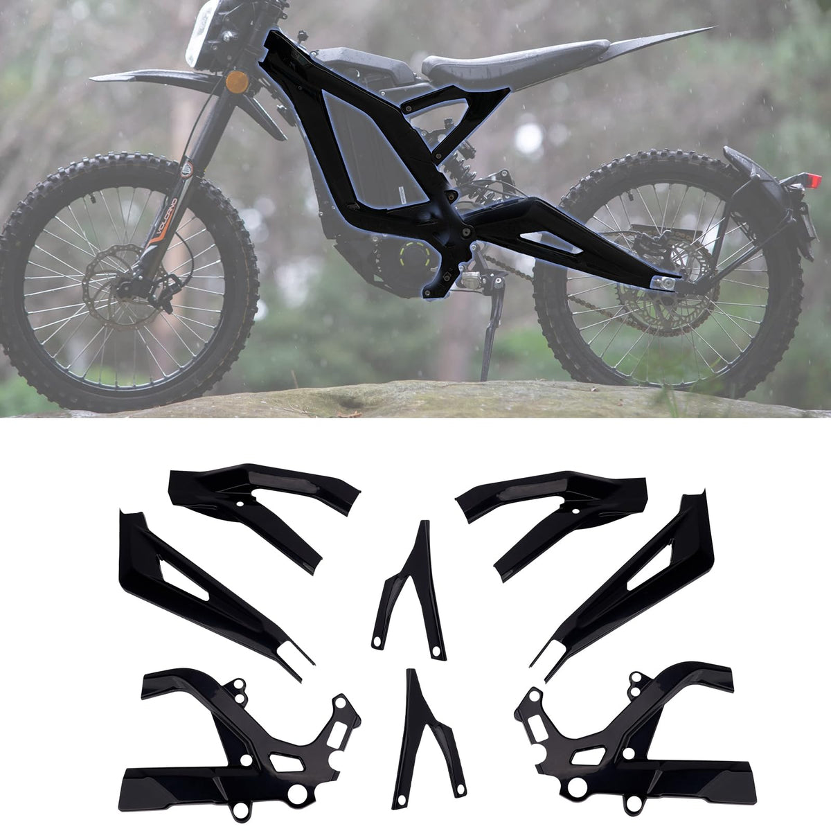 surron light bee x frame gaurds