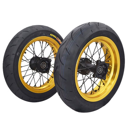 Supermoto wheel set for Heybike/strike/tasca