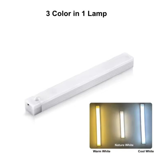 Motion sensor LED bar