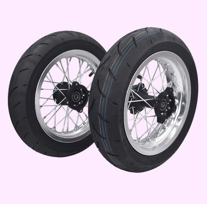 Nexvey flash supermoto wheel set