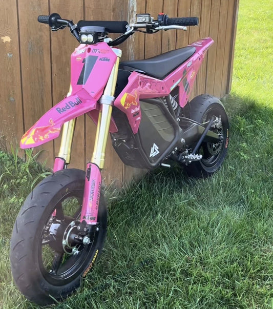 Etm Rtr supermoto wheel set